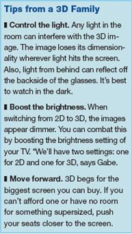 3D tips from C.I.S. Custom Installation Services - We can fix your $99 TV install!